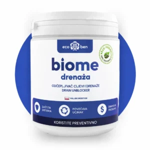 BioMe Drain Unblocker biološki odčepljivač drenažnih cijevi 600 g