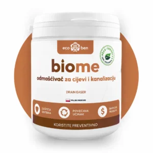 BioMe Drain Easer biološki odmašćivač cijevi i odvoda 300 g
