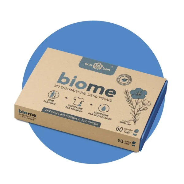 BioMe vaskeark, bioenzymatisk vaskemiddel til tøj