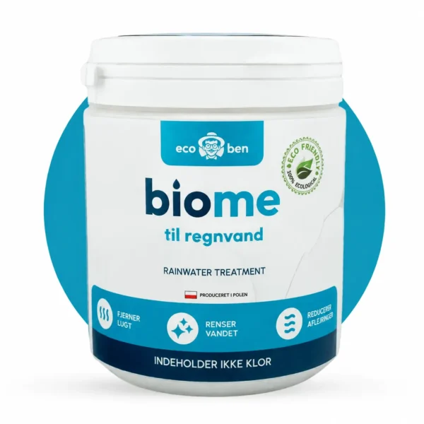 BioMe Rainwater Treatment til regnvand i tønde og tank, 500 g