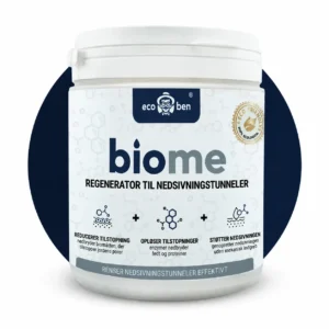 BioMe Regenerator til nedsivningstunneler, bakterier der genopretter nedsivningen, 600 g