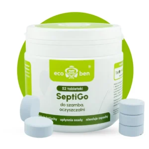 SeptiGo-tabletter til septiktank og minirenseanlæg