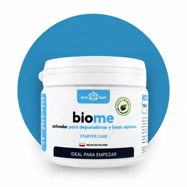 BioMe Starter Care, activador para depuradoras y fosas sépticas 300 g