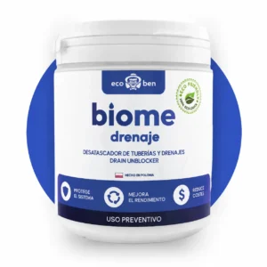 BioMe Drain Unblocker, desatascador biológico para tuberías de infiltración 600 g