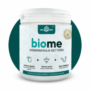 BioMe biologinen viemärinavaaja keittiöön 500 g: tiskiallas, rasva ja ruoantähteet
