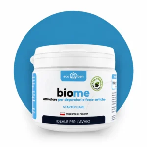 BioMe Starter Care, attivatore per depuratori e fosse settiche 300 g