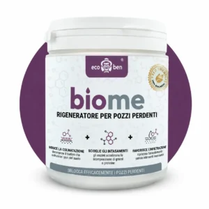BioMe Rigeneratore per pozzi perdenti, batteri per ripristinare il pozzo perdente 600 g
