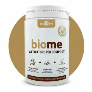 BioMe Attivatore per compost, acceleratore biologico del compostaggio 250 g