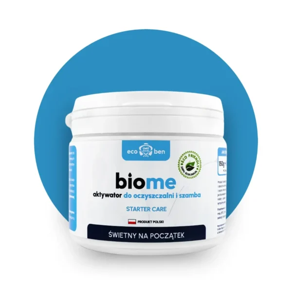 BioMe Starter Care, აქტივატორი გამწმენდი ნაგებობებისა და სეპტიკებისთვის 300 გ