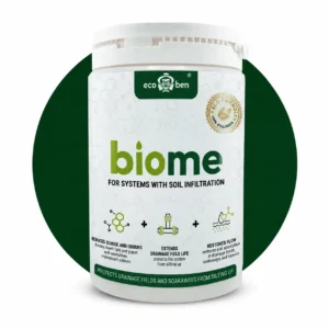 BioMe გრუნტში ინფილტრაციის სისტემებისთვის, ბაქტერიები სადრენაჟო ველებისა და შთამნთქმელი ჭებისთვის