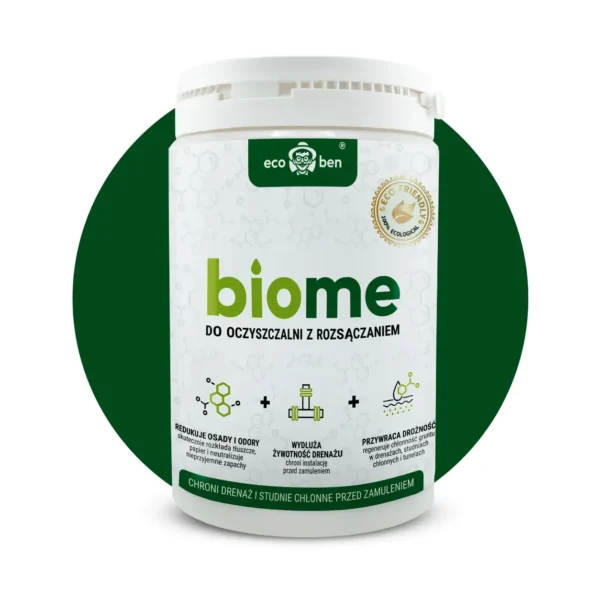 BioMe გრუნტში ინფილტრაციის სისტემებისთვის, ბაქტერიები სადრენაჟო ველებისა და შთამნთქმელი ჭებისთვის