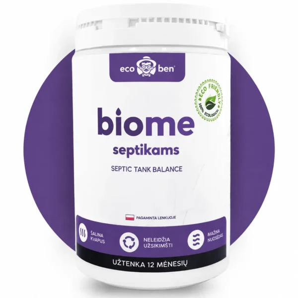 BioMe Septic Tank Balance bakterijos septikams