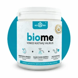 BioMe biologinis vonios kambario nuotakų valiklis 500 g dušui, voniai ir praustuvui