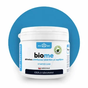 BioMe Starter Care aktivators attīrīšanas iekārtām un septiķiem 300 g