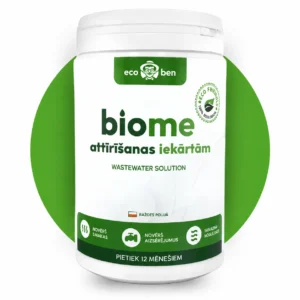 BioMe Wastewater Solution baktērijas attīrīšanas iekārtām