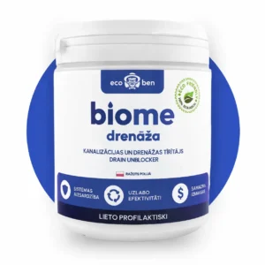 BioMe Drain Unblocker bioloģisks filtrācijas cauruļu tīrītājs 600 g