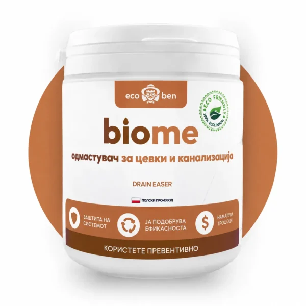 BioMe Drain Easer биолошки одмастувач за цевки и одводи 300 g