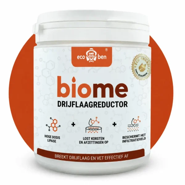 BioMe Drijflaagreductor, behandeling voor de vetkorst in septische putten 300 g