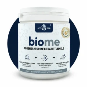 BioMe Regenerator voor infiltratietunnels, bacteriën om infiltratietunnels te herstellen 600 g