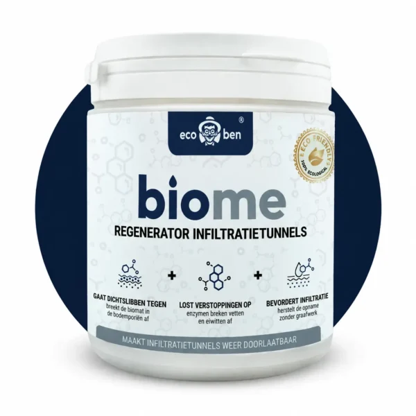 BioMe Regenerator voor infiltratietunnels, bacteriën om infiltratietunnels te herstellen 600 g