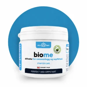 BioMe Starter Care aktivator for renseanlegg og septiktank, 300 g