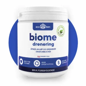 BioMe Drain Unblocker biologisk åpner for infiltrasjonsrør, 600 g