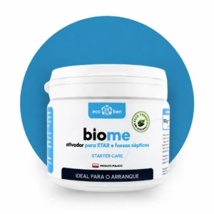 BioMe Starter Care, ativador para ETAR domésticas e fossas sépticas 300 g