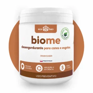 BioMe Drain Easer, desengordurante biológico para canos e esgotos 300 g