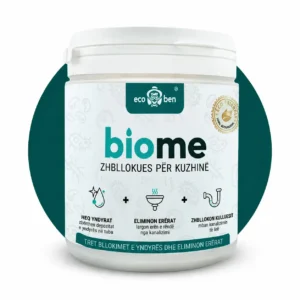 BioMe zhbllokues biologjik për kuzhinë 500 g: lavaman, yndyrë, mbetje ushqimi