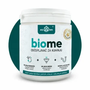BioMe biološki odčepljivač odvoda za kuhinju 500 g, za sudoperu, masnoću i ostatke hrane