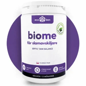 BioMe Septic Tank Balance bakterier för slamavskiljare
