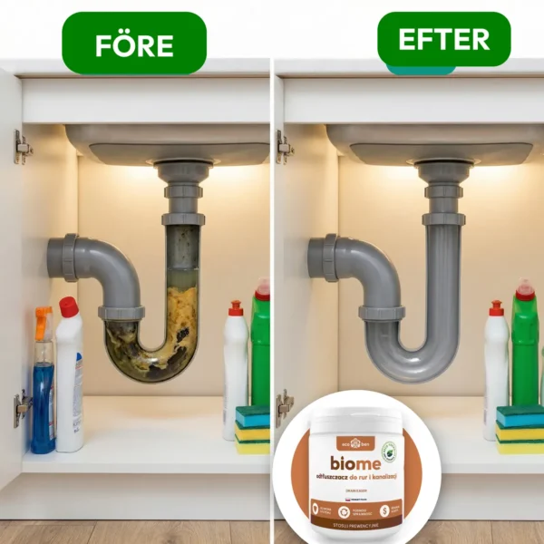 BioMe Drain Easer biologisk fettlösare för rör och avlopp, 300 g