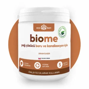BioMe Drain Easer Boru ve Giderler için Biyolojik Yağ Çözücü 300 g