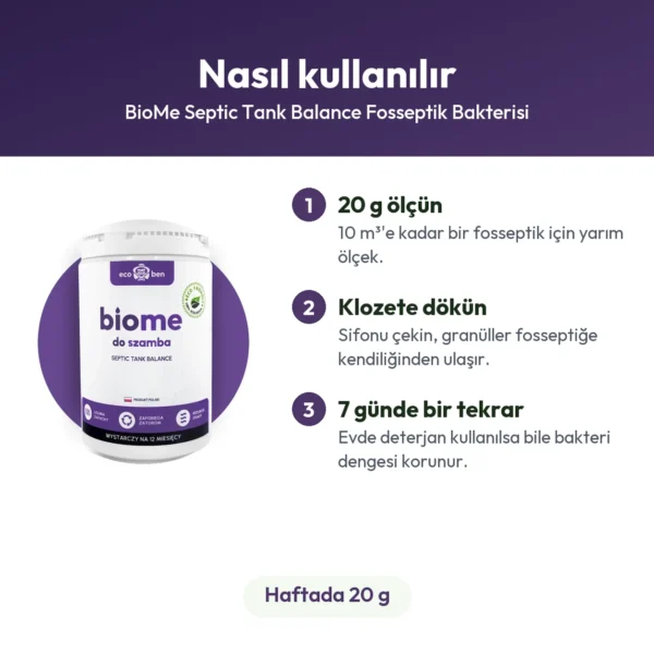 BioMe Septic Tank Balance Fosseptik Bakterisi