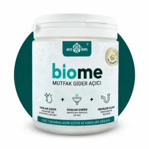 BioMe Mutfak için Biyolojik Gider Açıcı 500 g: Evye, Yağ ve Yemek Artıkları