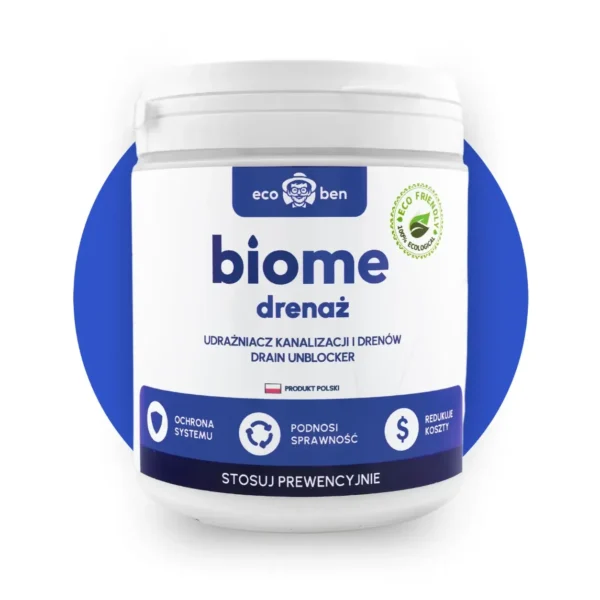 BioMe Drain Unblocker, біологічний засіб для дренажних труб 600 г