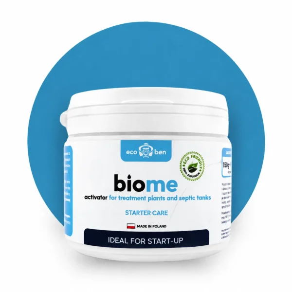 BioMe Starter Care Activator for Treatment Plants and Septic Tanks 300 g